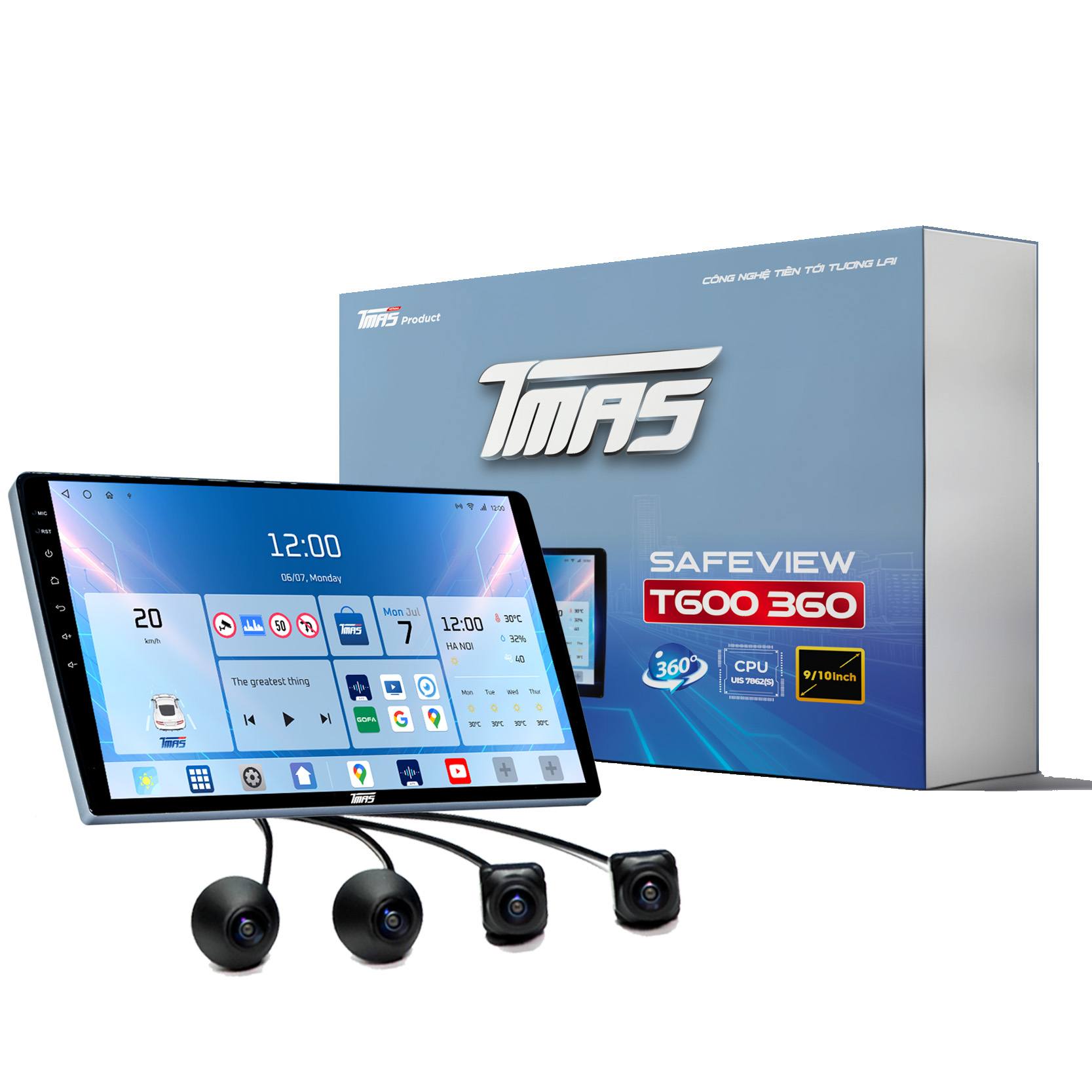 Màn hình Android TMAS T600
